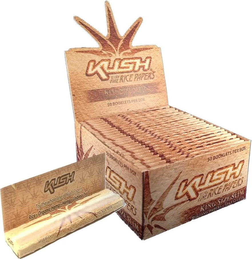 KUSH ULTRA FINE RICE PAPER KING SIZE