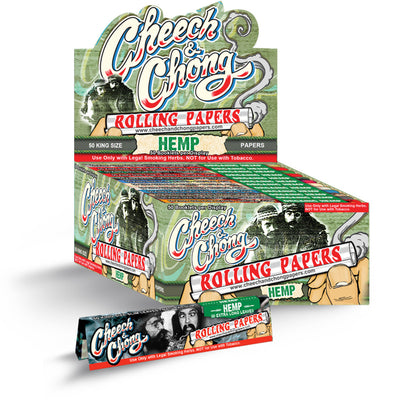 CHEECH & CHONG HEMP ROLLING PAPERS K/S 50/pk HEMP