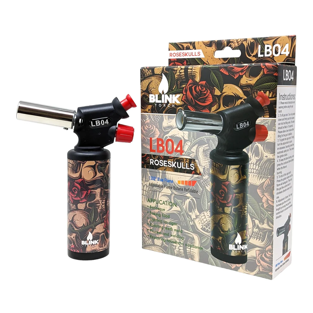 BLINK TORCH LB04 ROSE SKULLS