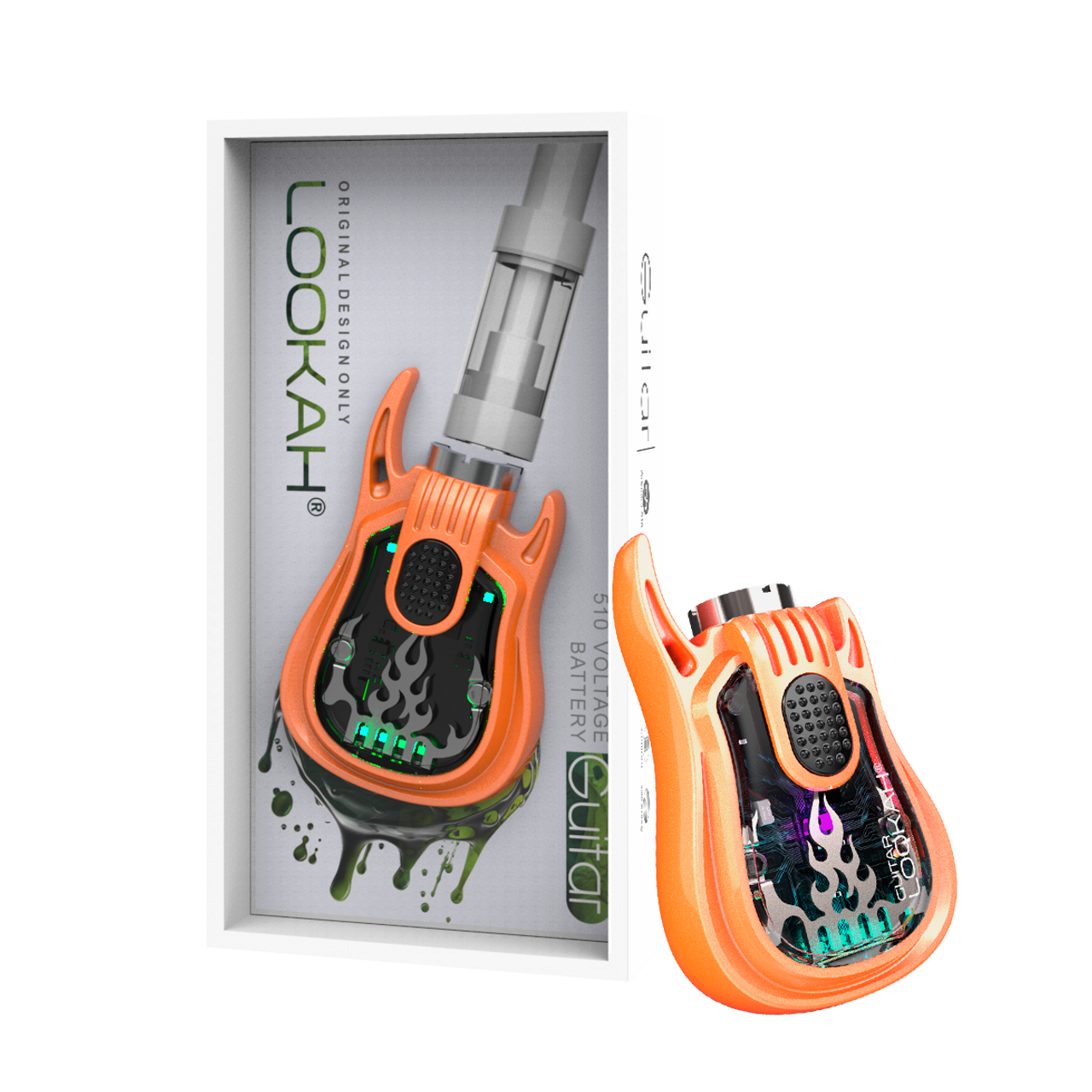 LOOKAH GUITAR 510 Battery 350mah ORANGE