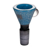 MJ ARSENAL BOWLS DICHRO LIGHT BLUE 14MM FLOWER BOWL