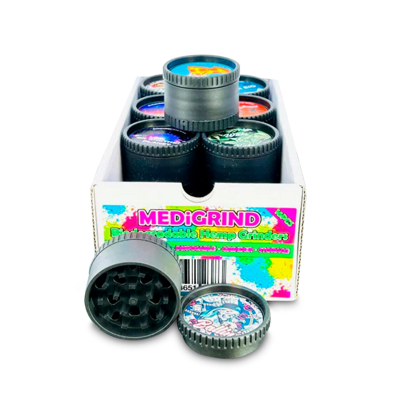 MEDiGRIND GRINDERS 3PT ASSORTED COLORS