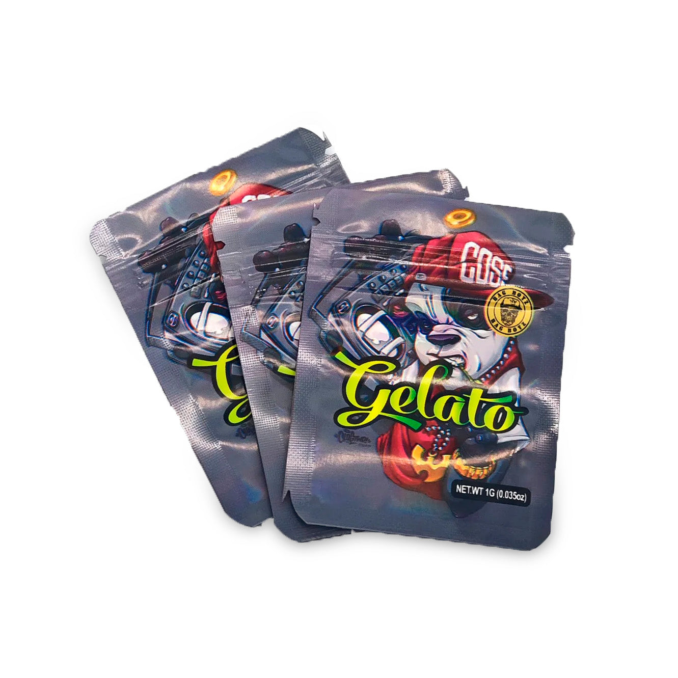 MYLAR BAGS 3x2.5
