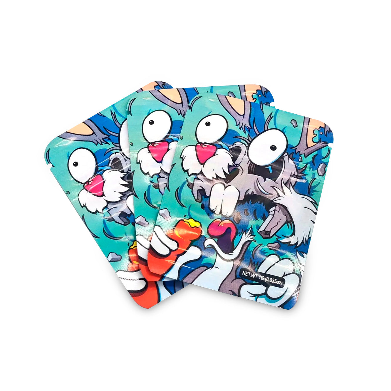 MYLAR BAGS 3x2.5