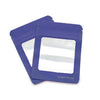 MYLAR BAGS PURPLE W/WINDOW 3.5X5