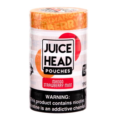 JUICE HEAD POUCHES 12mg 5/Pk MANGO STRAWBERRY MINT