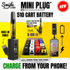 SMYLE MINI PlUG 510 BATTERY 450mah 20/PK MIX COLORS