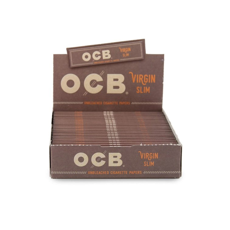 OCB VIRGIN UNBLEACHED PAPERS 24PK 01161