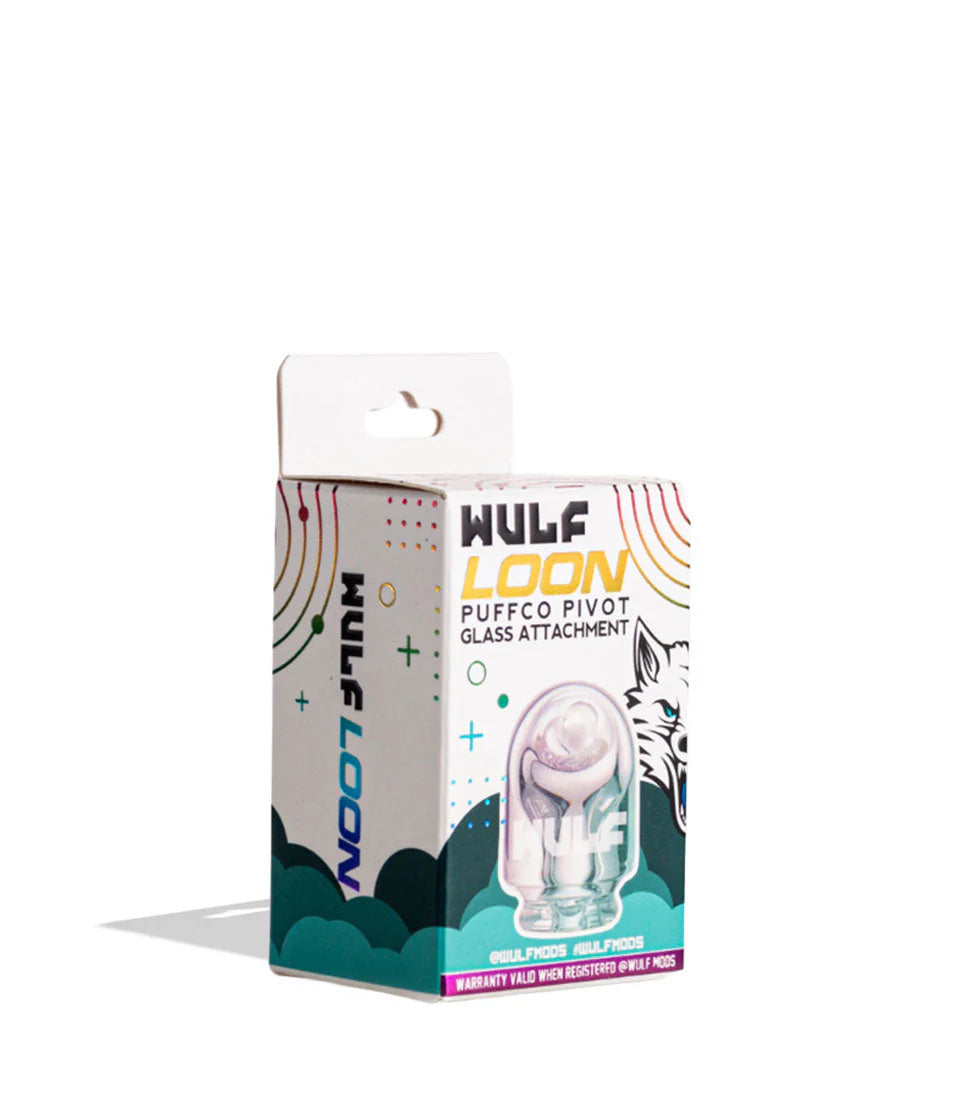 WULF LOON PUFFCO PIVOT GLASS ATTACHMENT RAINBOW