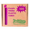 PACKLAHOMA 100PACK PRE ROLL TUBES 116MM PURPLE