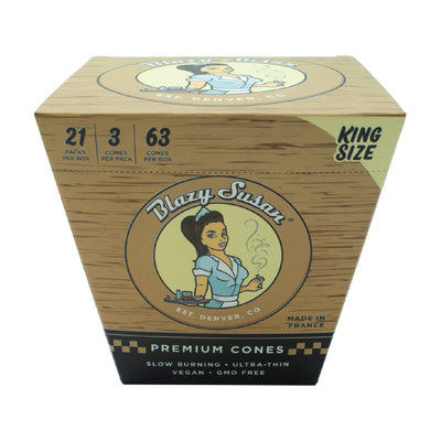 BLAZY SUSAN CONES K/S 3PK 21PK/BOX PREMIUM