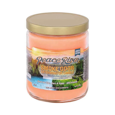SMOKE ODOR CANDLE 13oz PEACE RIVER