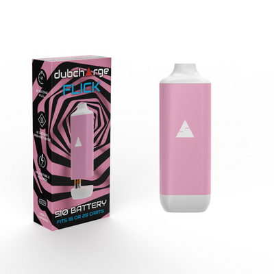 DUB CHARGE FLICK BATTERY 500mah FITS upto 2g CARTS PINK