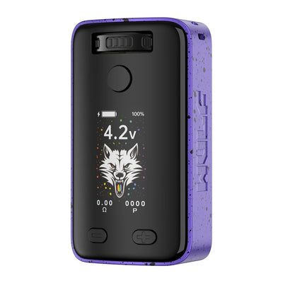 YOCAN WULF UNI 3.0 510 BATTERY PURPLE BLACK SPLATTER