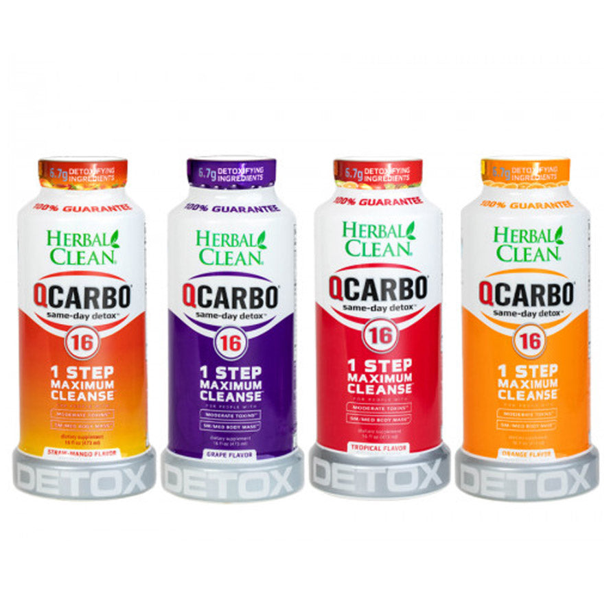 Q CARBO 16 DETOX 16OZ ASST FLAVOR