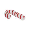 RAWLIBLAZE GLASS CANDY CANE CONE HOLDER