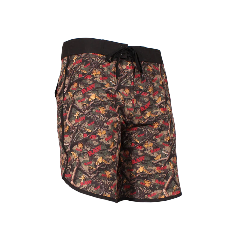 RAW BRAZIL CAMO BOARD SHORT LARGE 05910