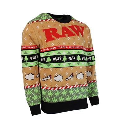 RAW UGLY CHRISTMAS SWEATER LARGE