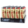 BIC DISPOSABLE LIGHTER RAW SERIES 50 CT DISPLAY RAW ORGANIC