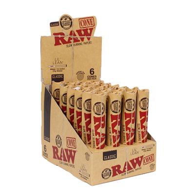 RAW LIL LEAN CLASSIC CONE 6PK 24PK/BOX