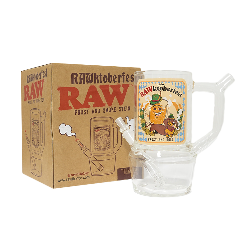 RAW RAWKTOBER FEST GLASS MUG VERY LIMITED EDITION