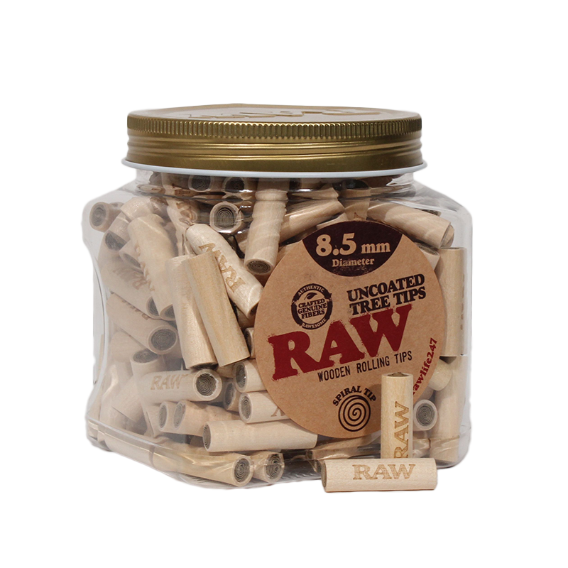 RAW UNCOATED TREE TIPS 8.5mm 200/PERJAR