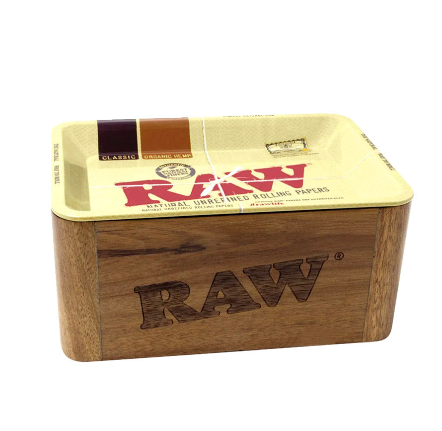 RAW CACHE BOX WHIT TRAY LID MINI