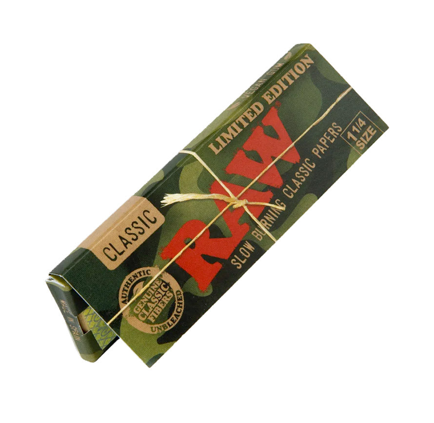 RAW CLASSIC CAMO 1¼ SIZE 50PK 24PK/ BOXLIMITED  EDITION