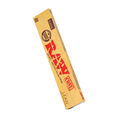 RAW CLASSIC CONE LEAN 12 PACKS/BOX 20 CONES/PACK 03346