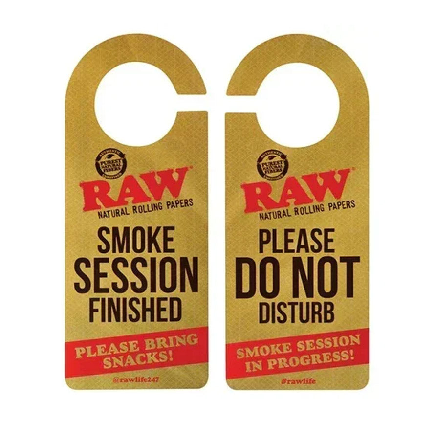 RAW DO NOT DISTURB SIGN