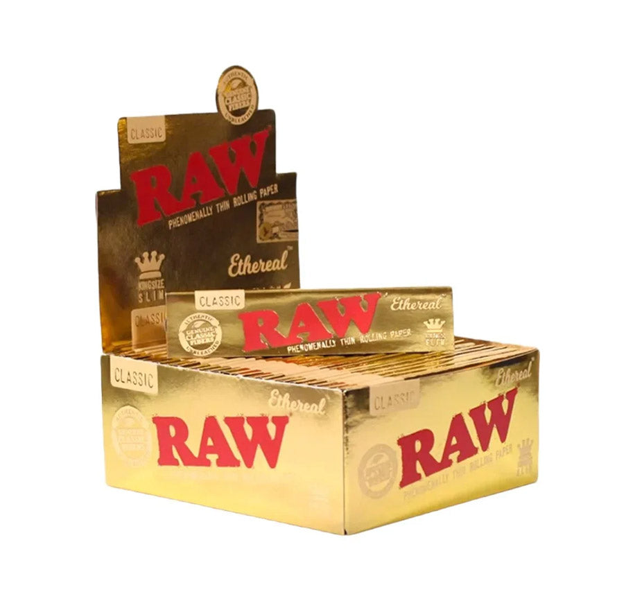 RAW PAPER KING SIZE ETHEREAL 32PK 50PK/BOX