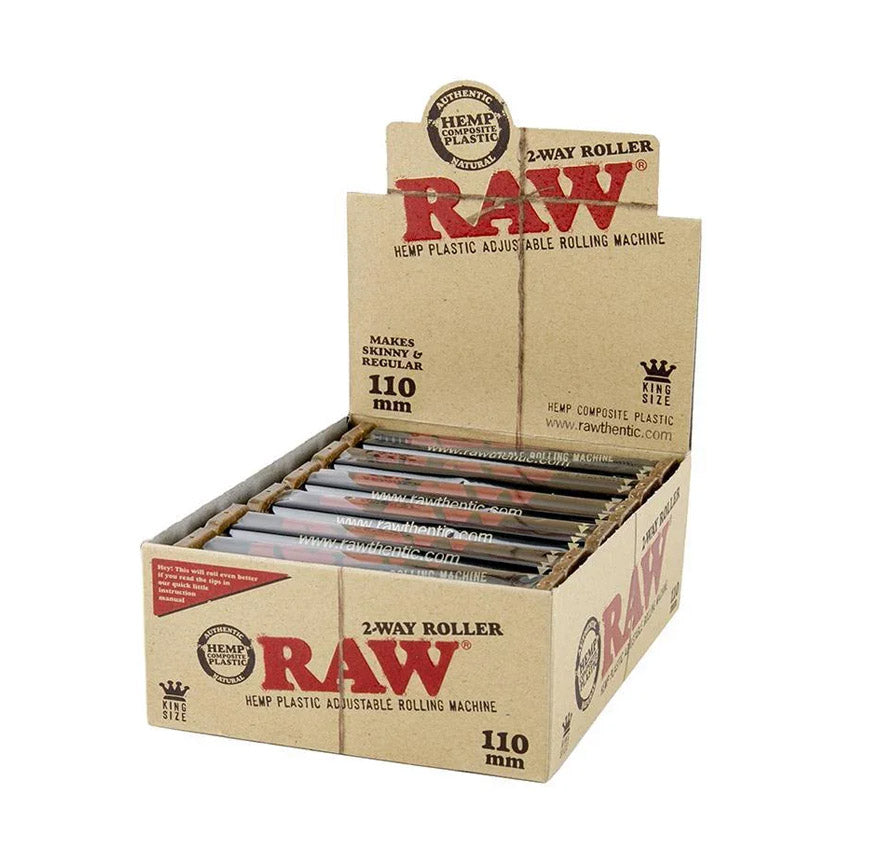 RAW ROLLERS 2 WAY ROLLER 110MM KING SIZE 12/BX 55805