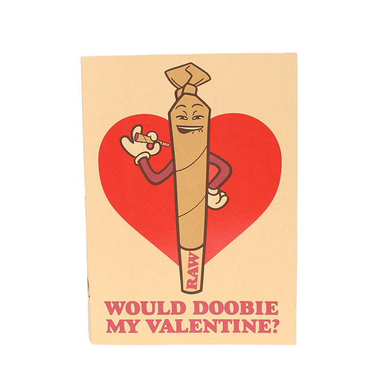 RAW VALENTINES DAY CARD 10ct/BOX