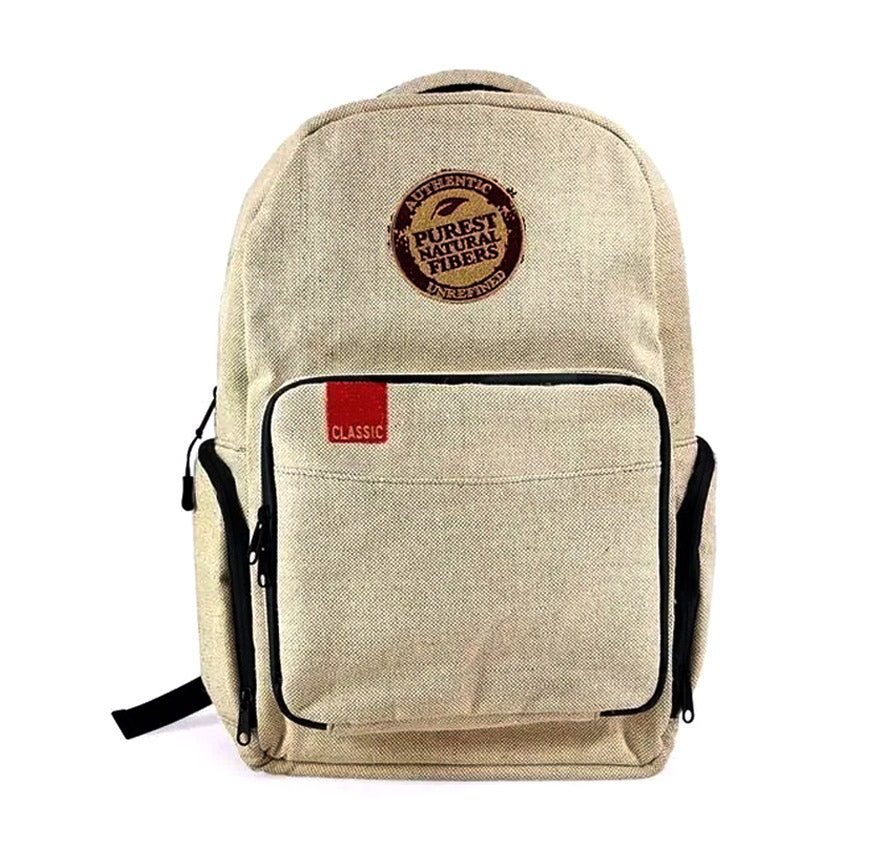 RAW X ROLLING PAPERS BURLAP BACKPACK