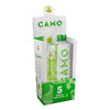 CAMO NATURAL LEAF WRAPS 5CT/PK 25PK/BOX GREEN APPLE NEW BARCODE