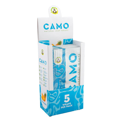 CAMO NATURAL LEAF WRAP 5CT/PK 25PK/BOX PINEAPPLE