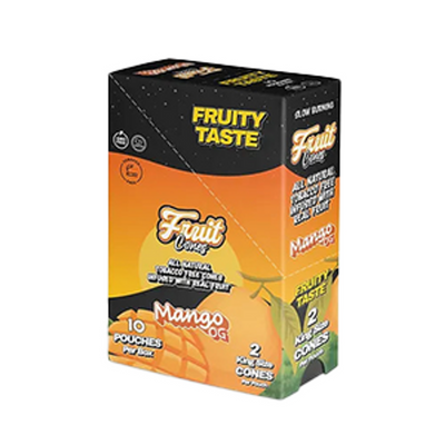 FRUIT CONES K/S 2/PK 10PK/BOX MANGO OG
