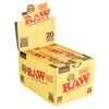 RAW CLASSIC CONE SINGLE SIZE 70/24 12 PACKS/BOX 20 CONES/PK 52405
