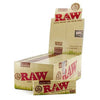 RAW ORGANIC HEMP SINGLE WIDE 25 PACKS/BOX 100 LEAVES/PACK 79184