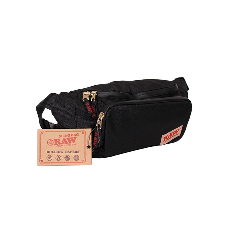RAW X  ROLLING PAPERS SLING BAG W/FOIL POUCH