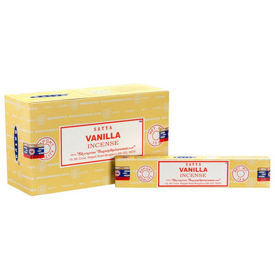 SATYA  INCENSE 15g X 12box VANILLA