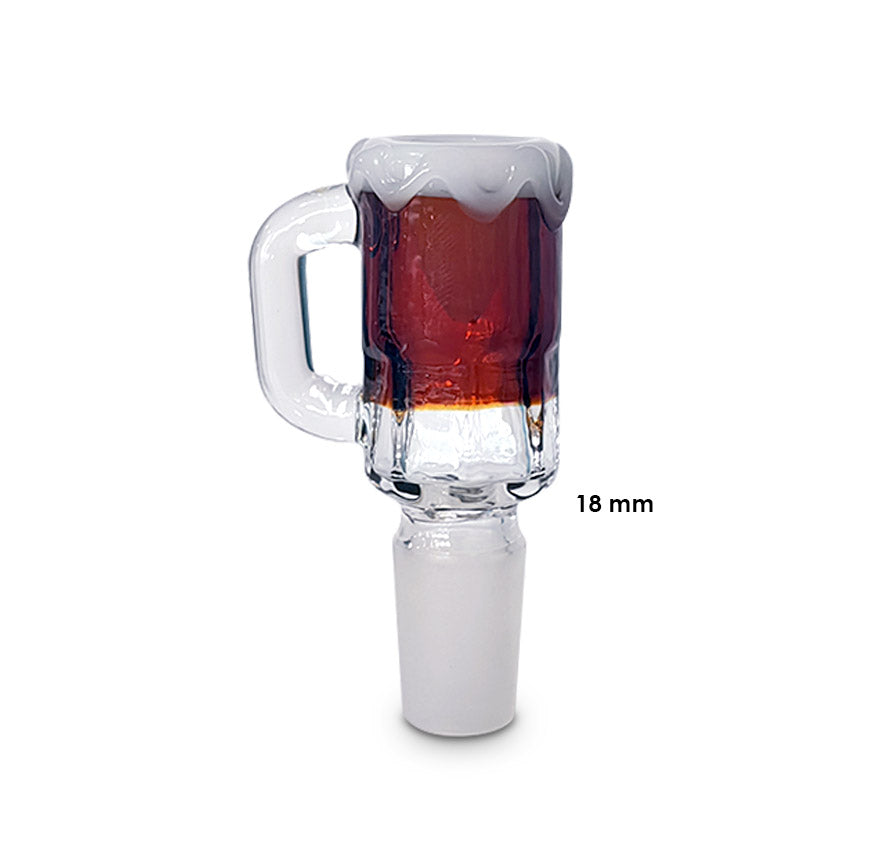 SENSE GLASS BOWL 18MM MALE BEER