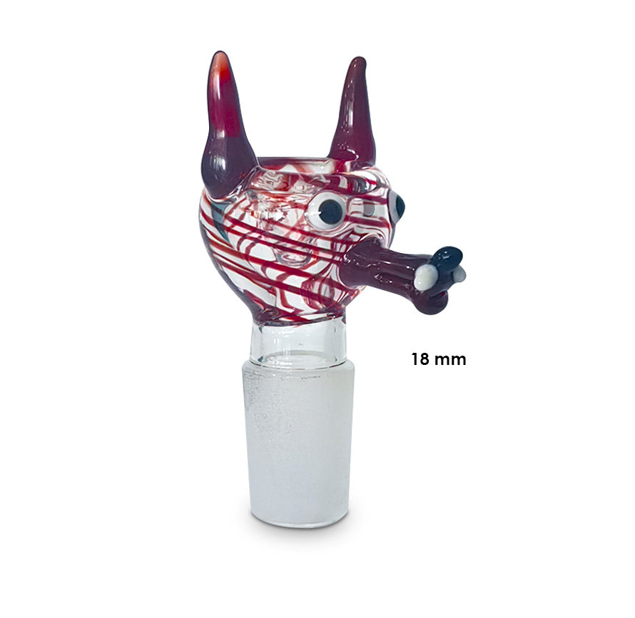 SENSE GLASS BOWL 18MM MALE COYOTE