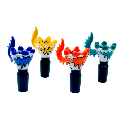 SENSE GLASS PREMIUM GLASS BOWL 14mm MALE (SGB-22) ASST COLOR