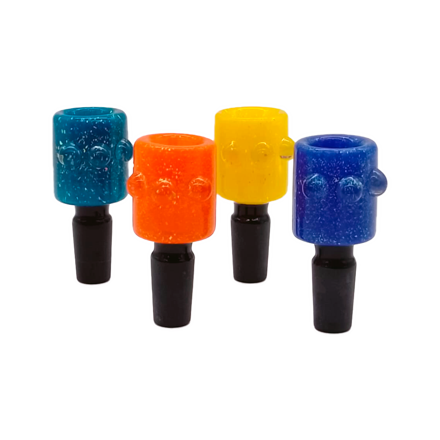 SENSE GLASS PREMIUM GLASS BOWL 14mm MALE (SGB-30) ASST COLOR