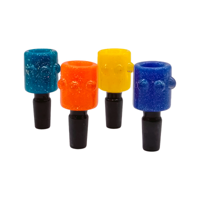 SENSE GLASS PREMIUM GLASS BOWL 14mm MALE (SGB-30) ASST COLOR