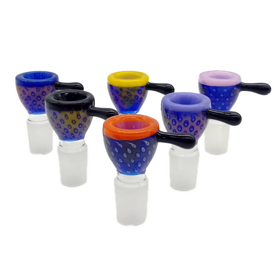 SENSE GLASS PREMIUM GLASS BOWL 18mm MALE (SGB-18) ASST COLOR
