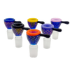 SENSE GLASS PREMIUM GLASS BOWL 18mm MALE (SGB-18) ASST COLOR