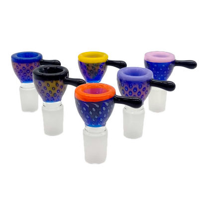 SENSE GLASS PREMIUM GLASS BOWL 18mm MALE (SGB-18) ASST COLOR