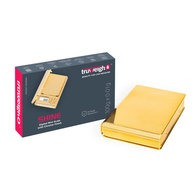 TRUWEIGH SHINE MINI SCALE 100gX0.01g GOLD